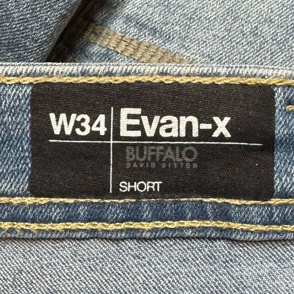 NWT Buffalo by David Bitton EvanX Jean Shorts size 34 - Picture 5 of 6